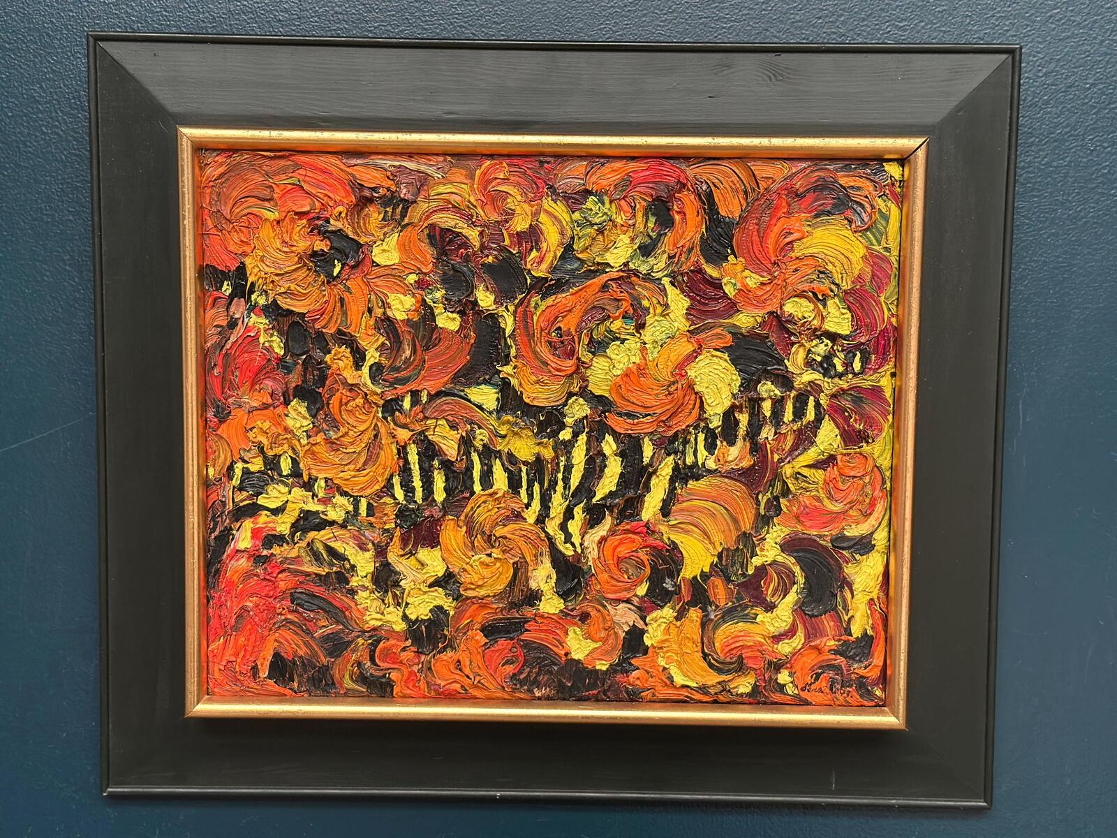 “Flowers” by Sarah Sandberg – Dated 1973