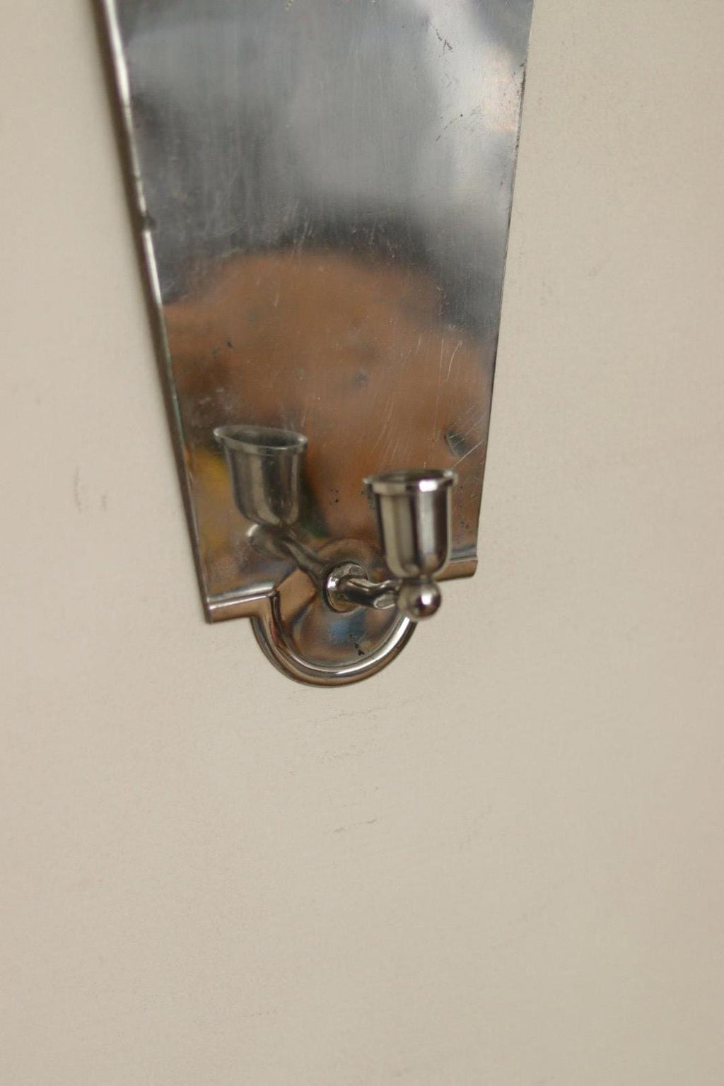 Pair of Mid Century Swedish Pewter Sconces by Svenskt Tenn