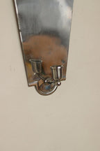 Pair of Mid Century Swedish Pewter Sconces by Svenskt Tenn