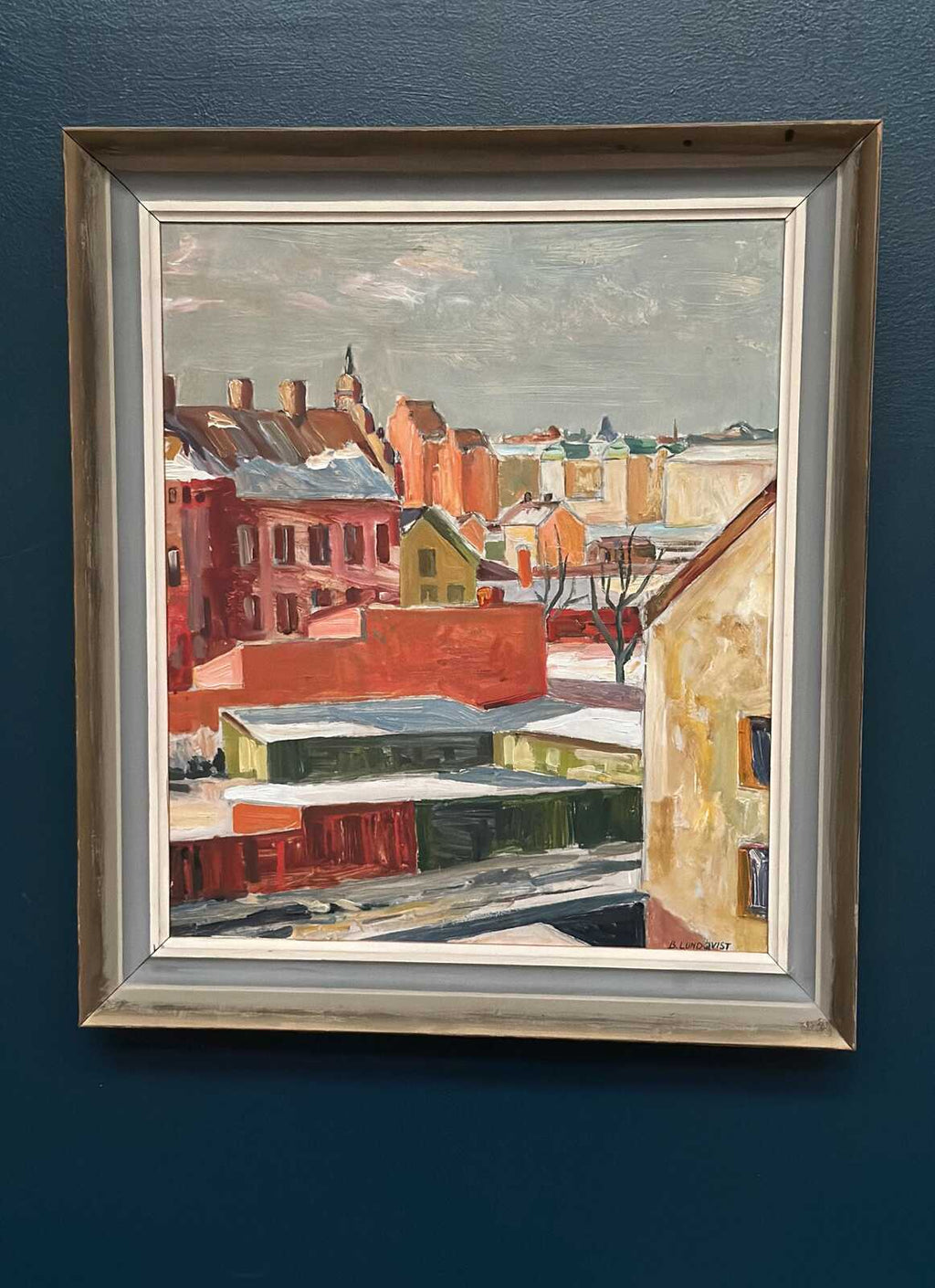 “Landscape” by Bertil Lundqvist (1915–1962)