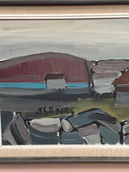 “Coastal Village” by Bo Sjöberg