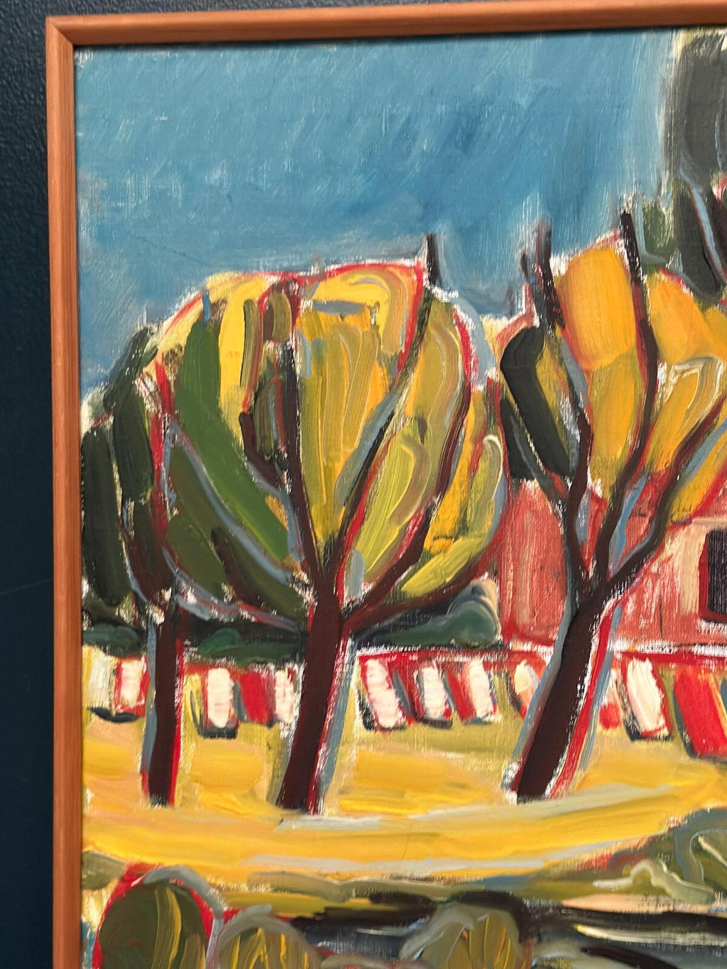 Behind the Trees