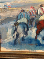 Jockeys By Richard Ingelsson (Helsingborg, 1901–1984)