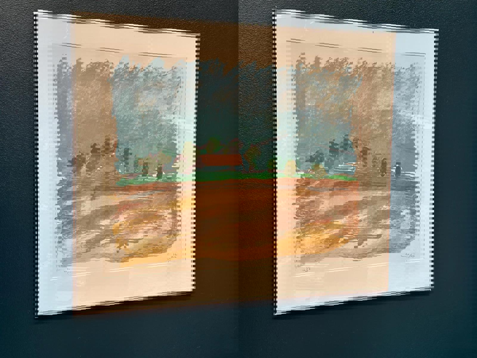 “Landskap” by Leopold Fare