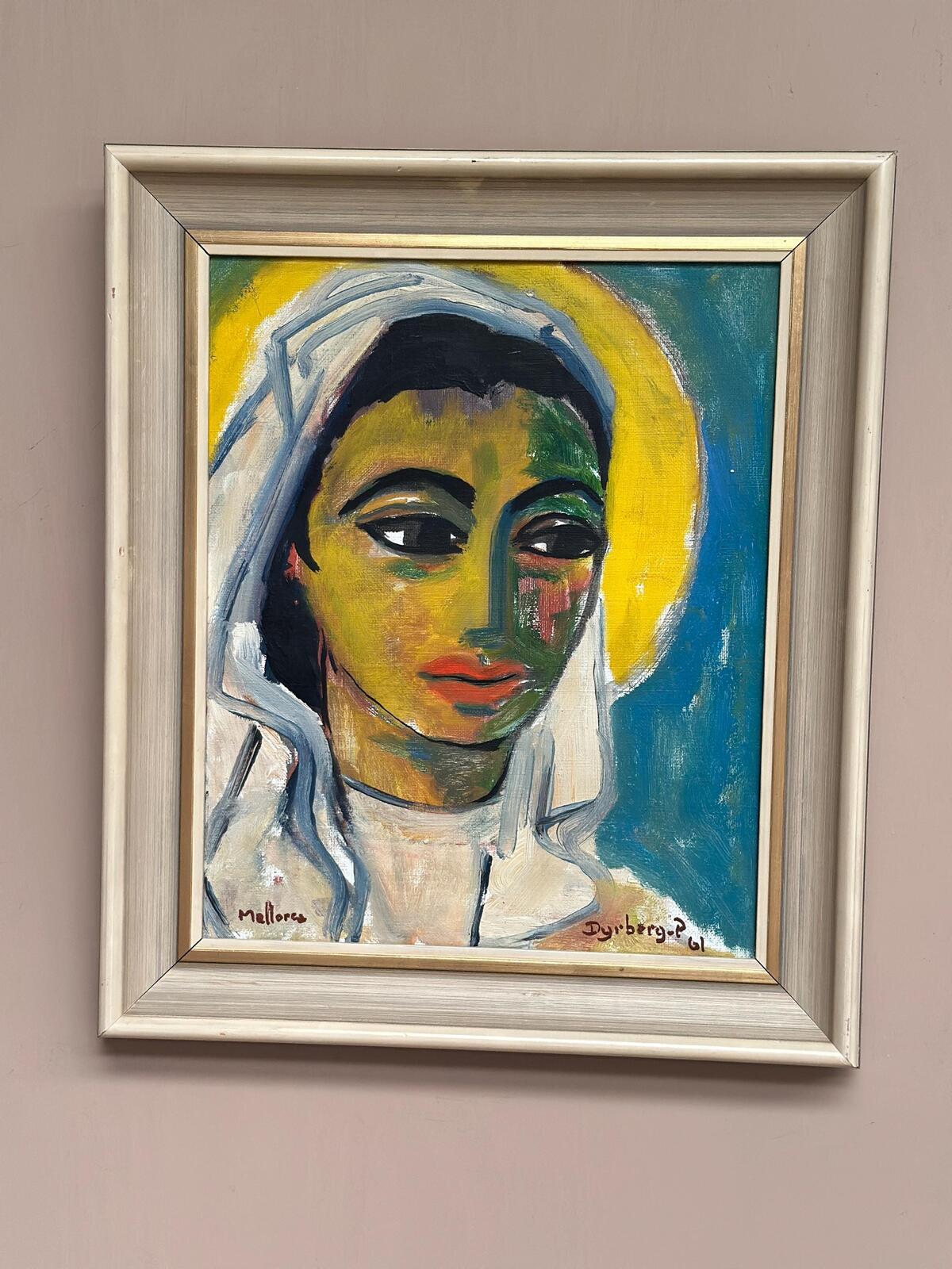 “Portrait” by Emil Dyrberg‑Petersen (1908–1973)