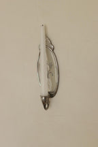 Pair of Mid Century Swedish Pewter Sconces with Mirror by Svenskt - Tenn