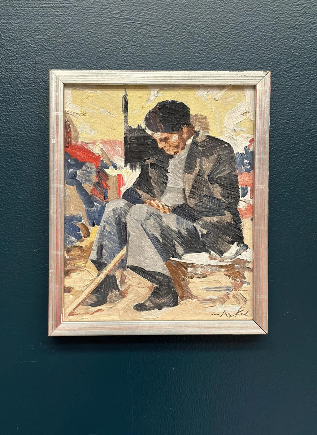 “Resting Man” by Adrian van Arkel