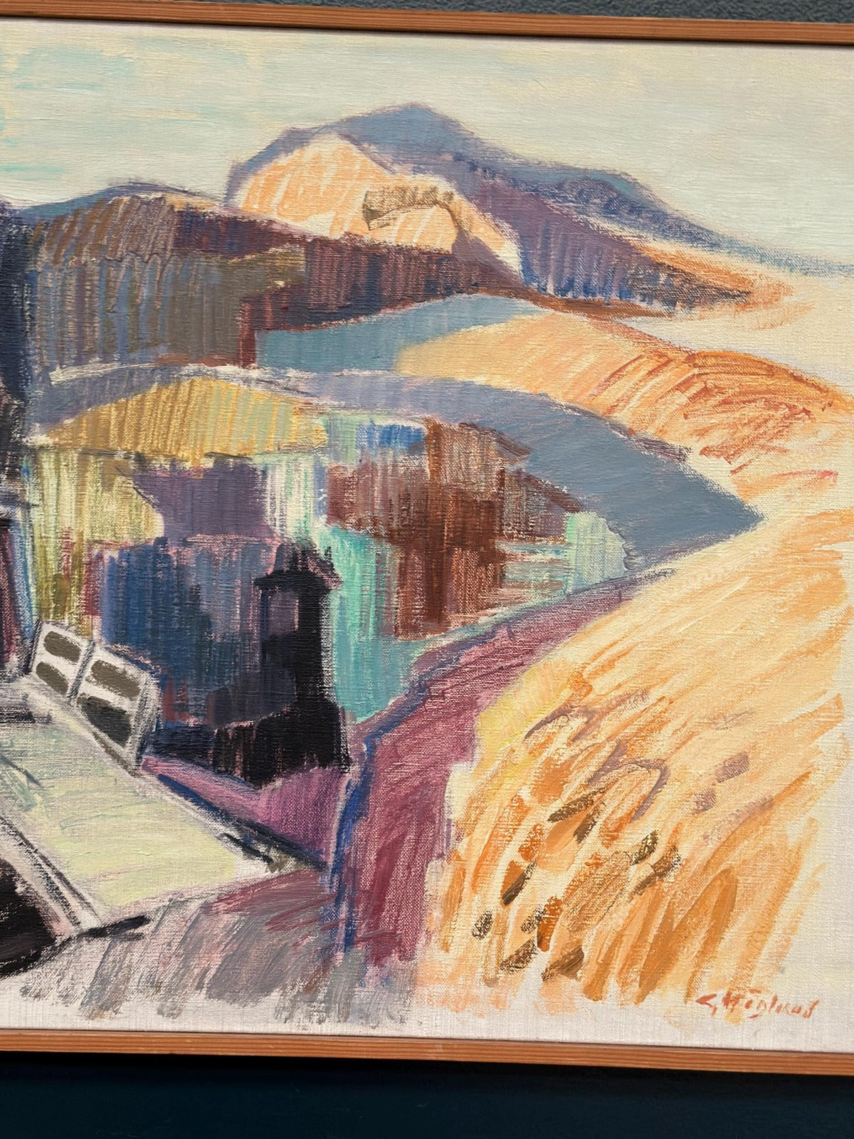 “Mine at Silfhyttan, Dalarna” by Gustaf Höglund