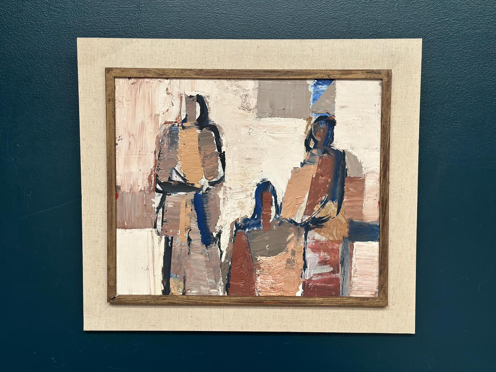 “Abstract Figures” by Gunnar Jonson (1917–2007)