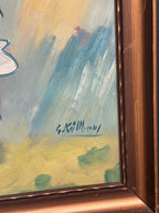 "Flower Motif in Pot” by G. Källbom