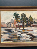 “Winter Landscape” by B. Lundqvist