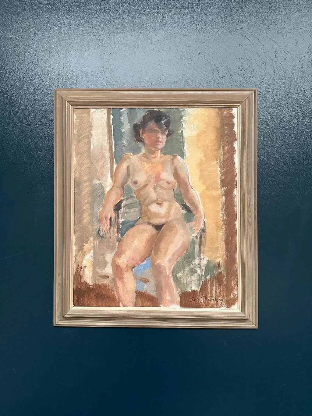 “Seated Lady” by Sven Strömberg