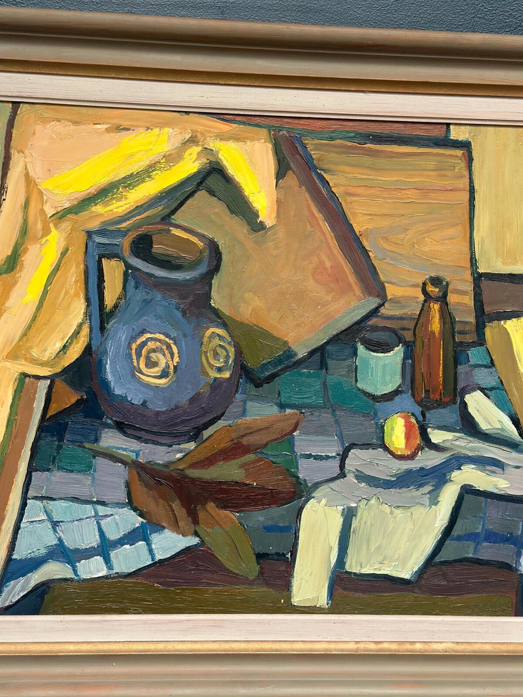 “Still Life with Jug and Bottles” by Martin Lindberg