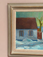 “Vinter Kväll Viks” by Albert Krüger (1885–1965)