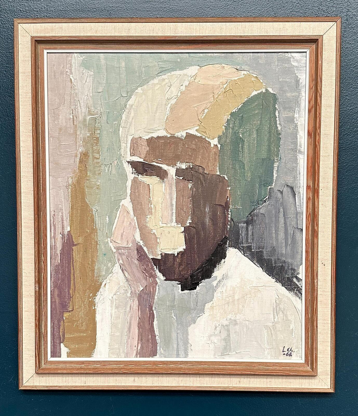 “Cubist Portrait” by Liisa Chaudhuri