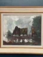 “Cabin by the Water” by Jeams