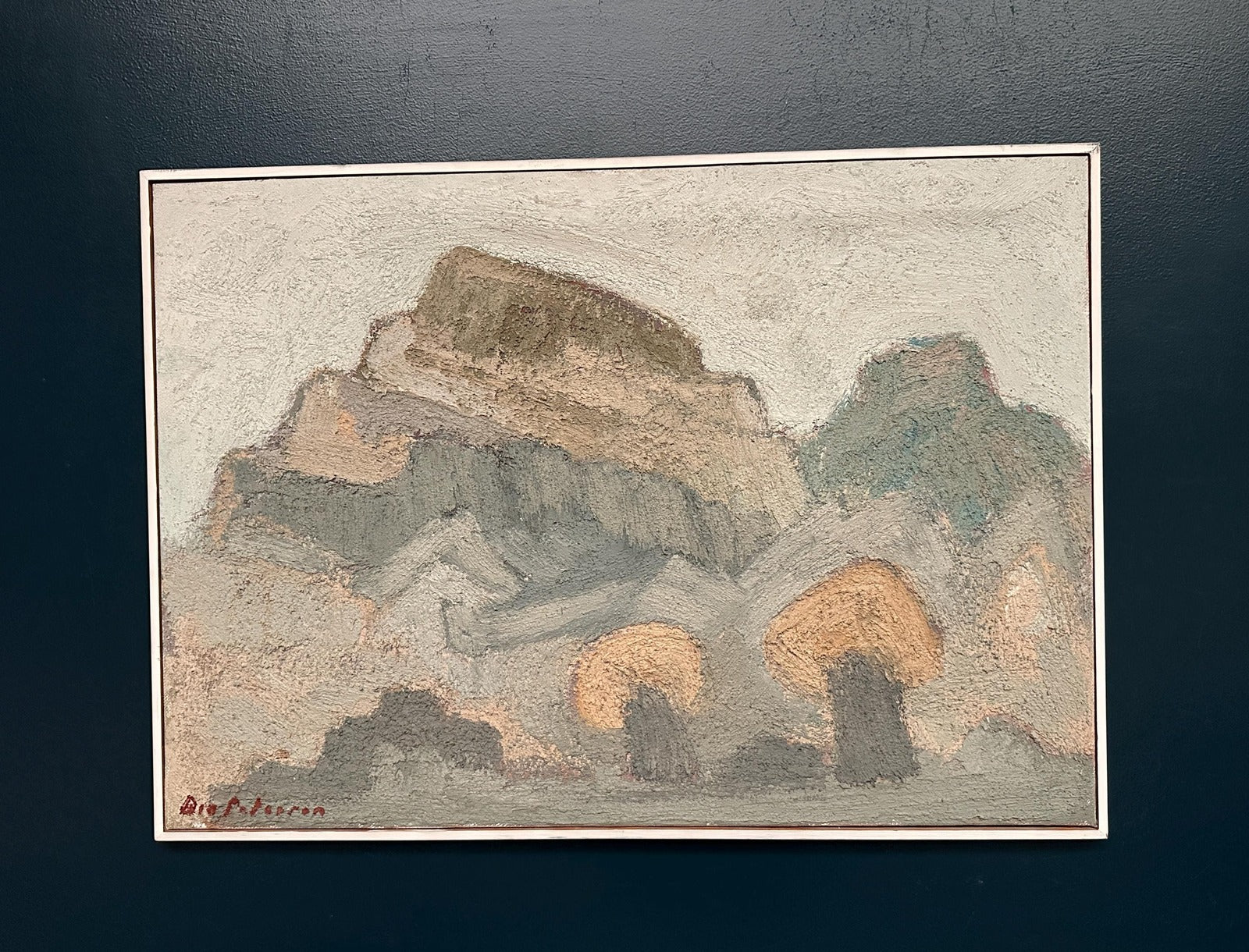 “Landscape” by Birger Bia Peterson (1916–1997)