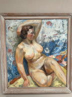 “Nakenstudie” by Hugo Linér (1900–1981)