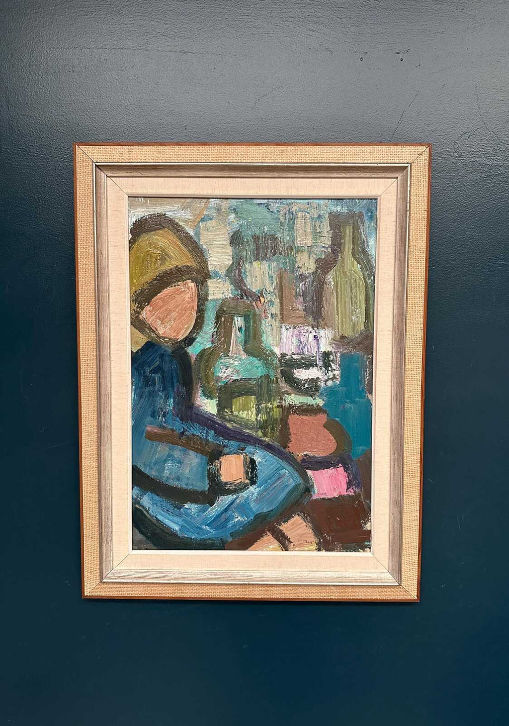 “Figure and Bottle ” by Gösta Falck