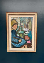 “Figure and Bottle ” by Gösta Falck