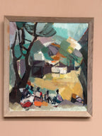 “Figures and Houses” by Brita Hansson