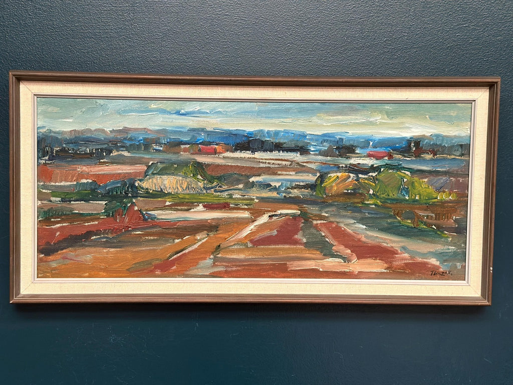 “Landscape” by Jerzy Luczak‑Szewczyk (1923–1975)