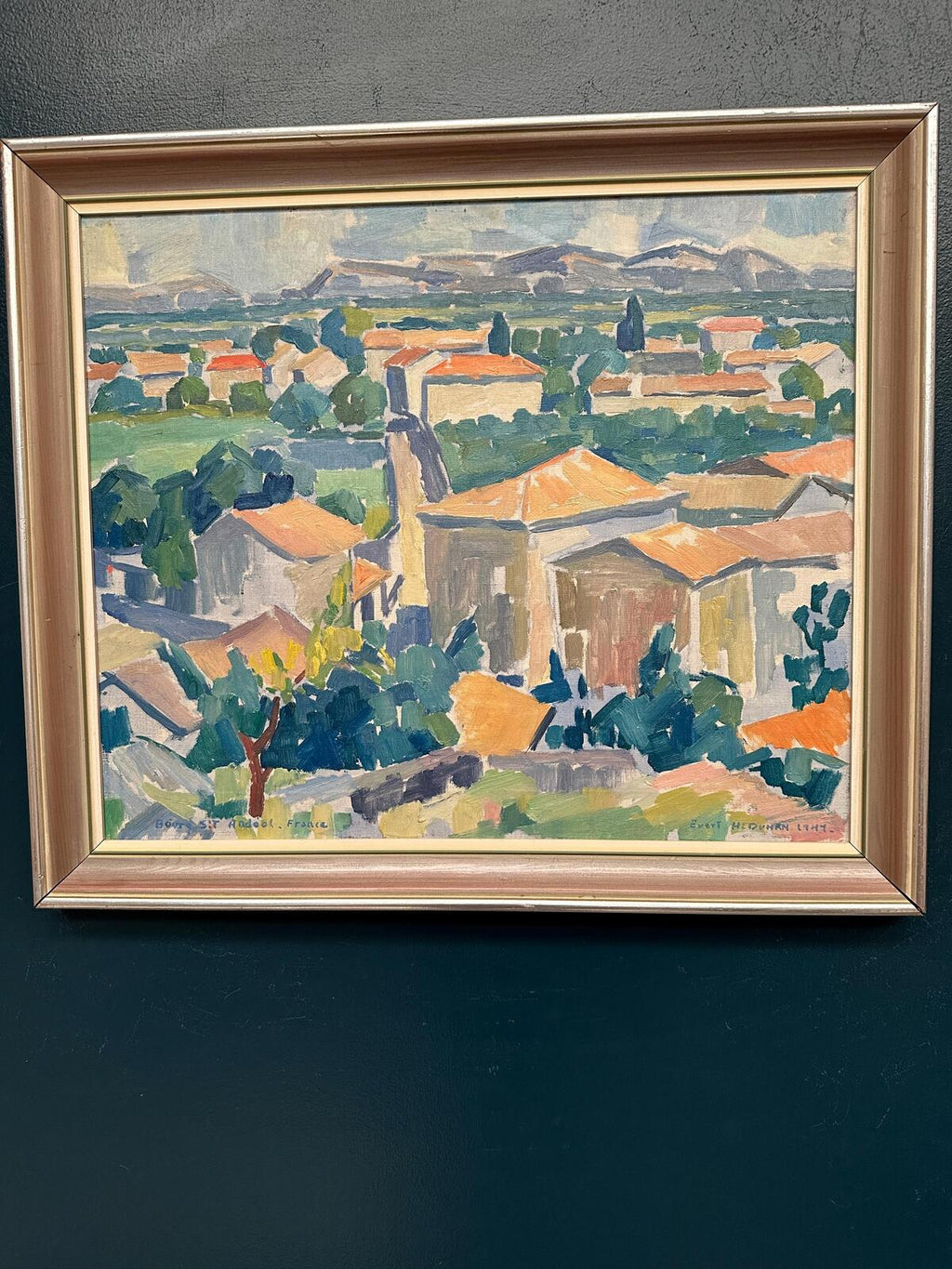 “Bourg St Andeol, France” by Evert H. Duhan