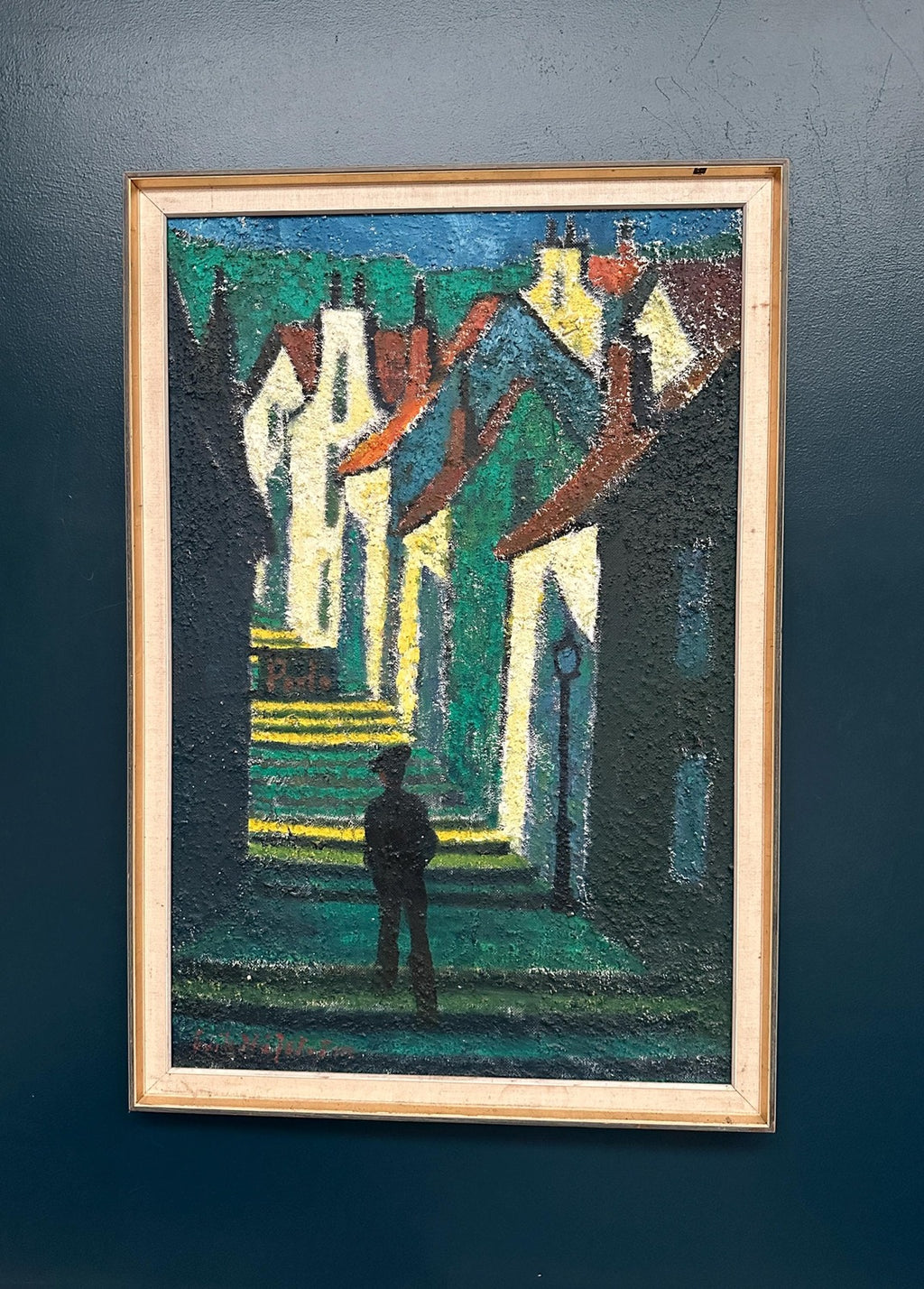 “Promenad mellan hus” by Erik Håfström