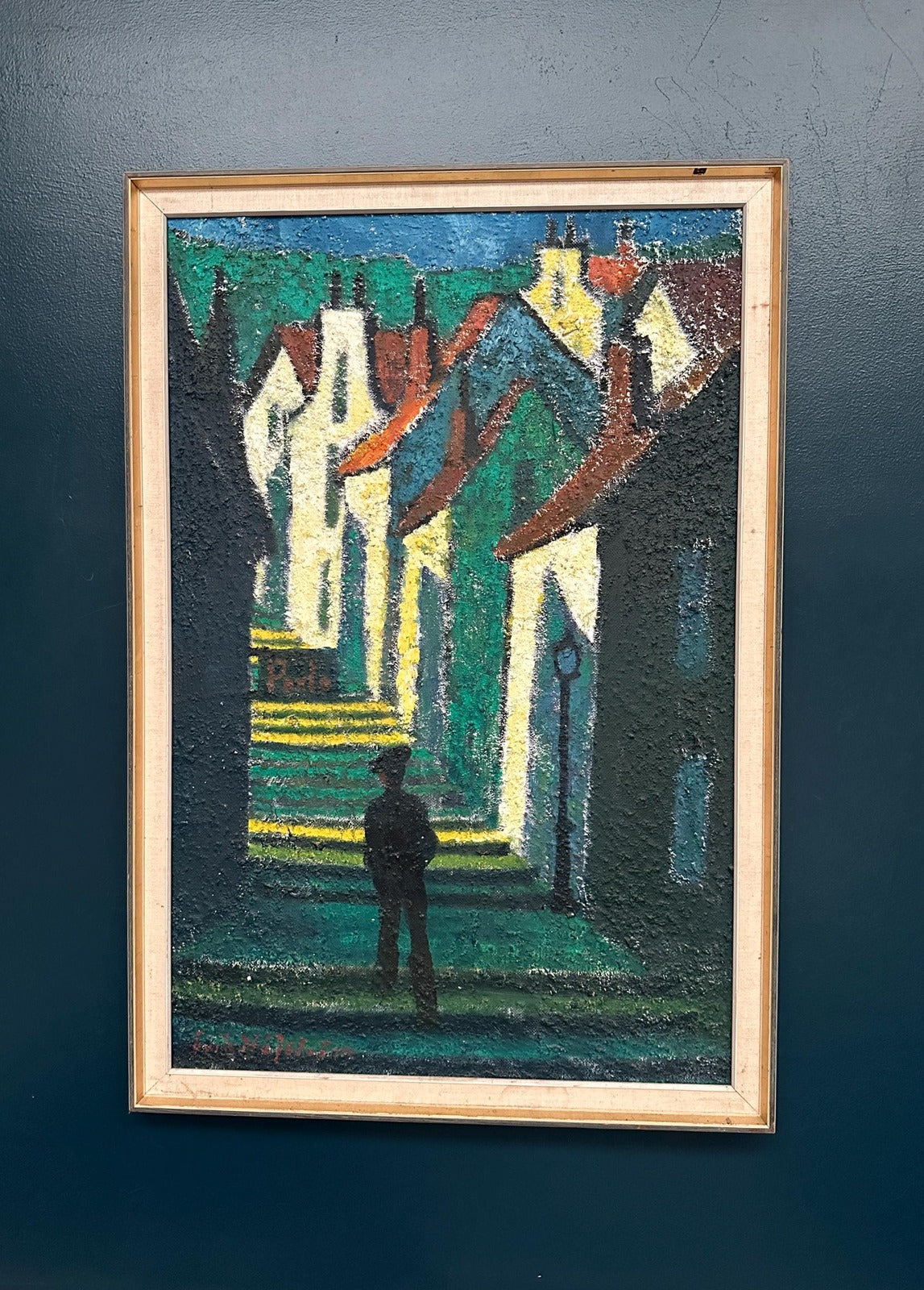 “Promenad mellan hus” by Erik Håfström