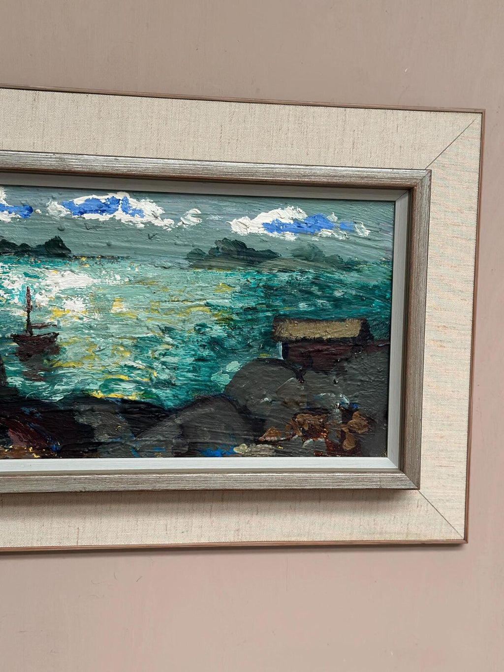 “Coastal Village” by Bertil Wahlberg