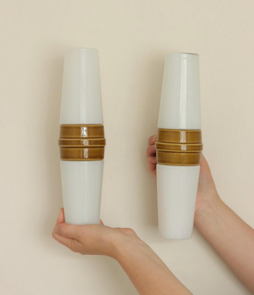 1960's Wall Lamps Designed by SIGVARD BERNADOTTE for IFÖ, Sweden
