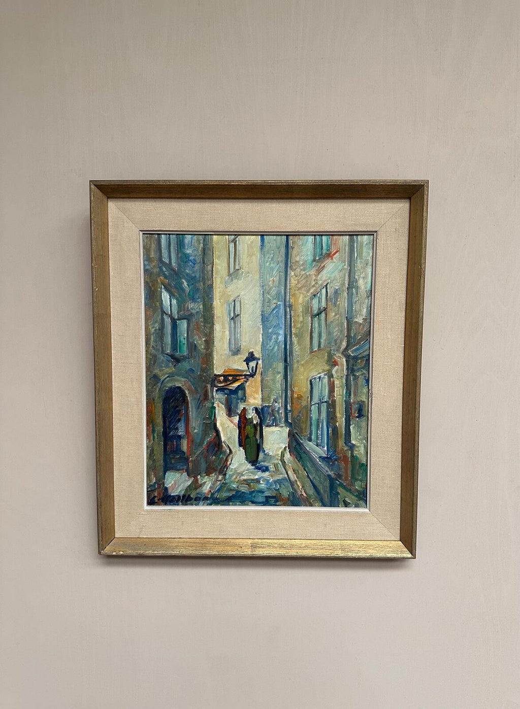 “Gamla Stan” (Old Town) by Emil Hellbom (1895–1969)