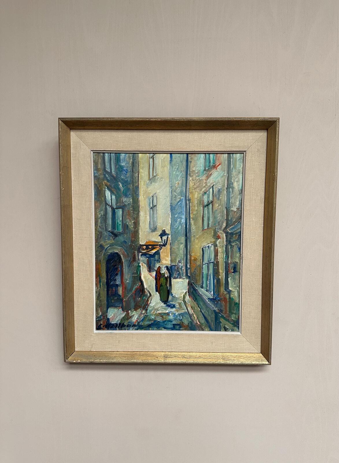 “Gamla Stan” (Old Town) by Emil Hellbom (1895–1969)