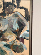 “Nude Study” by Mats Rehnman – Dated 1984
