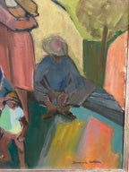 “Family in Tenerife” by Margareta Wallin