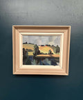 “Landscape with Huts” by Ruben Hedin