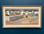 “Southern Village Landscape” by Rolf Norrman (1921–1964)