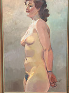 “Nude Study” attributed to Gustaf Gunnar Johansson