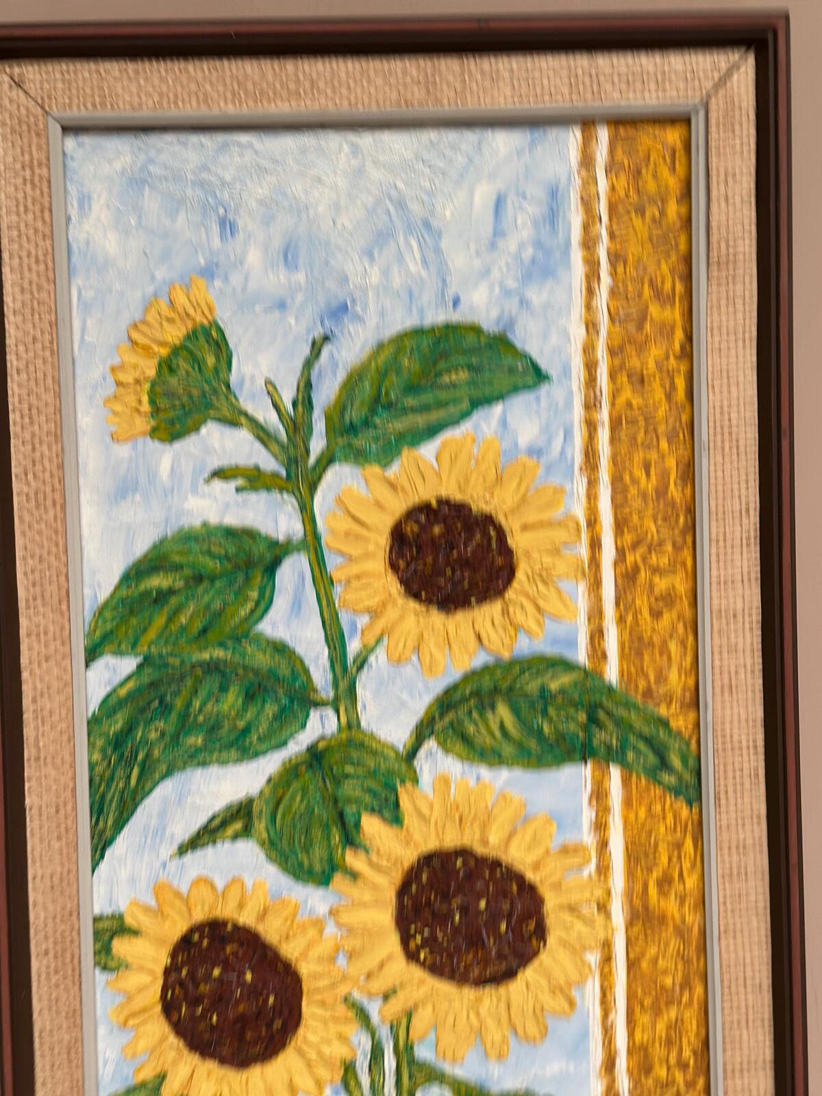 “Sunflowers” by A. Lundqvist