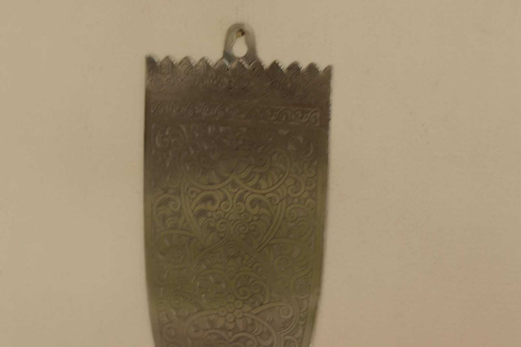 Pair Of Vintage Pewter Sconces