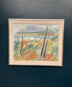 “Landscape” by Birger Strååt (1914–2008)