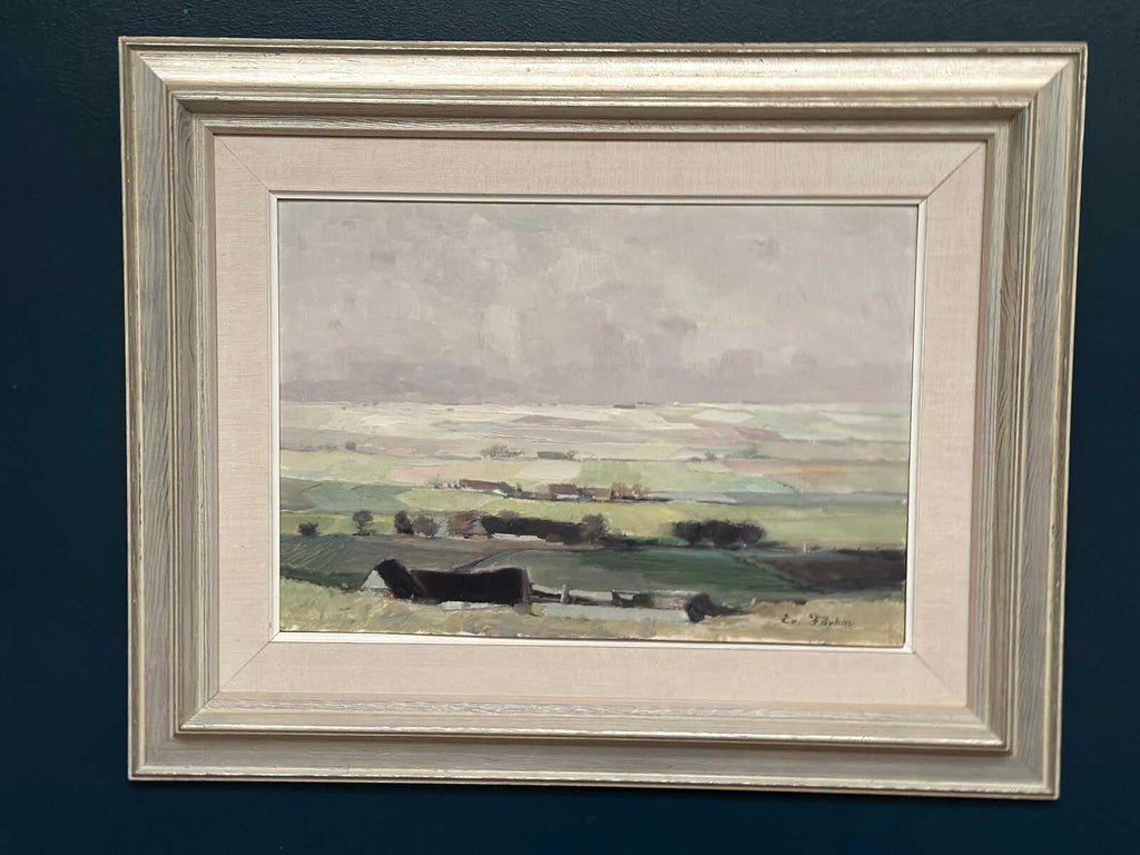 “Scanian Landscape” by Evert Färhm (1901–1971)