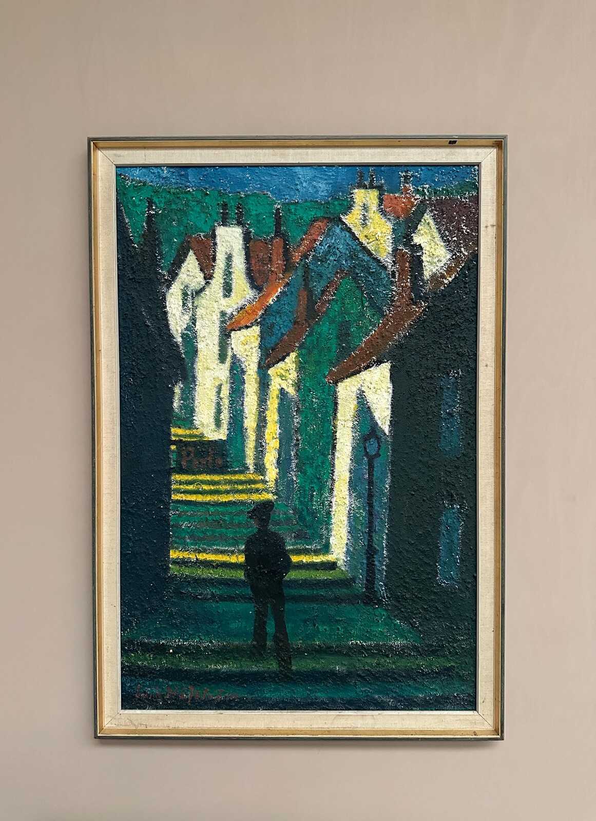 “Promenad mellan hus” by Erik Håfström