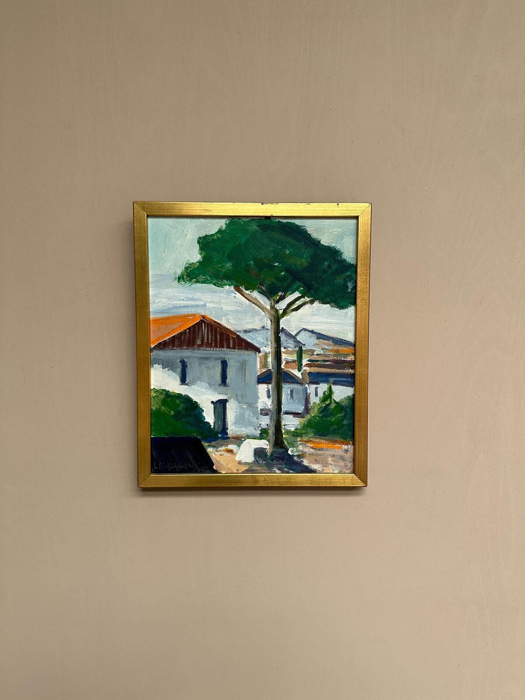 “Tree by the House” by L. Niklasson