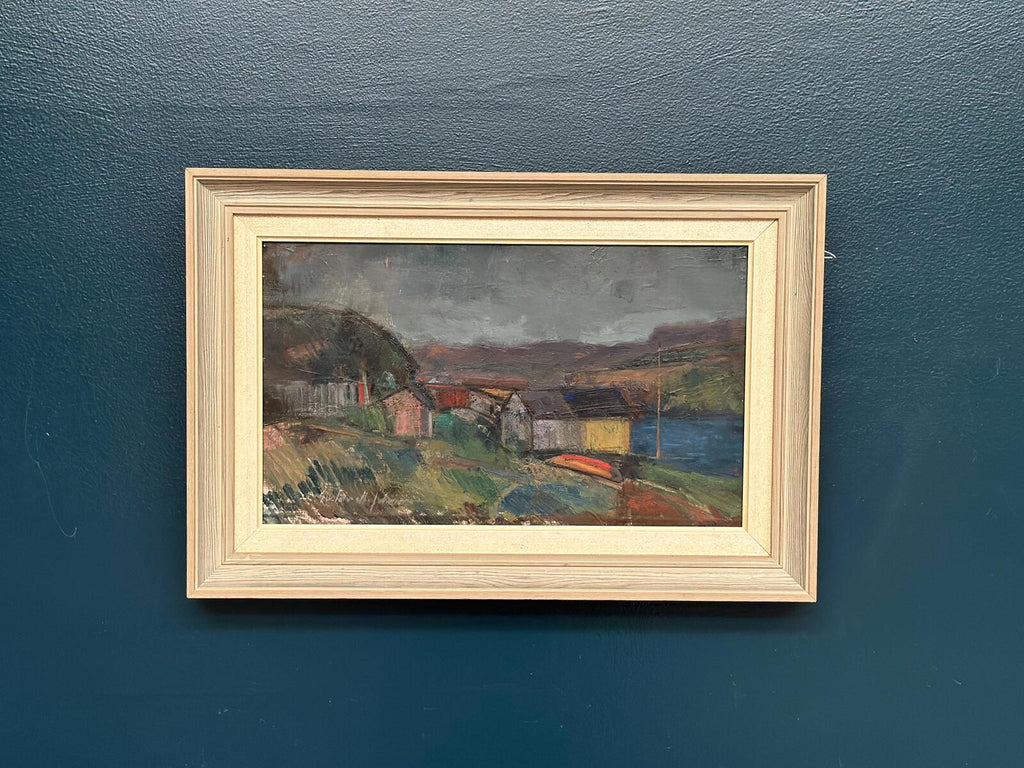 “Village” by Gustav-Adolf Johansson