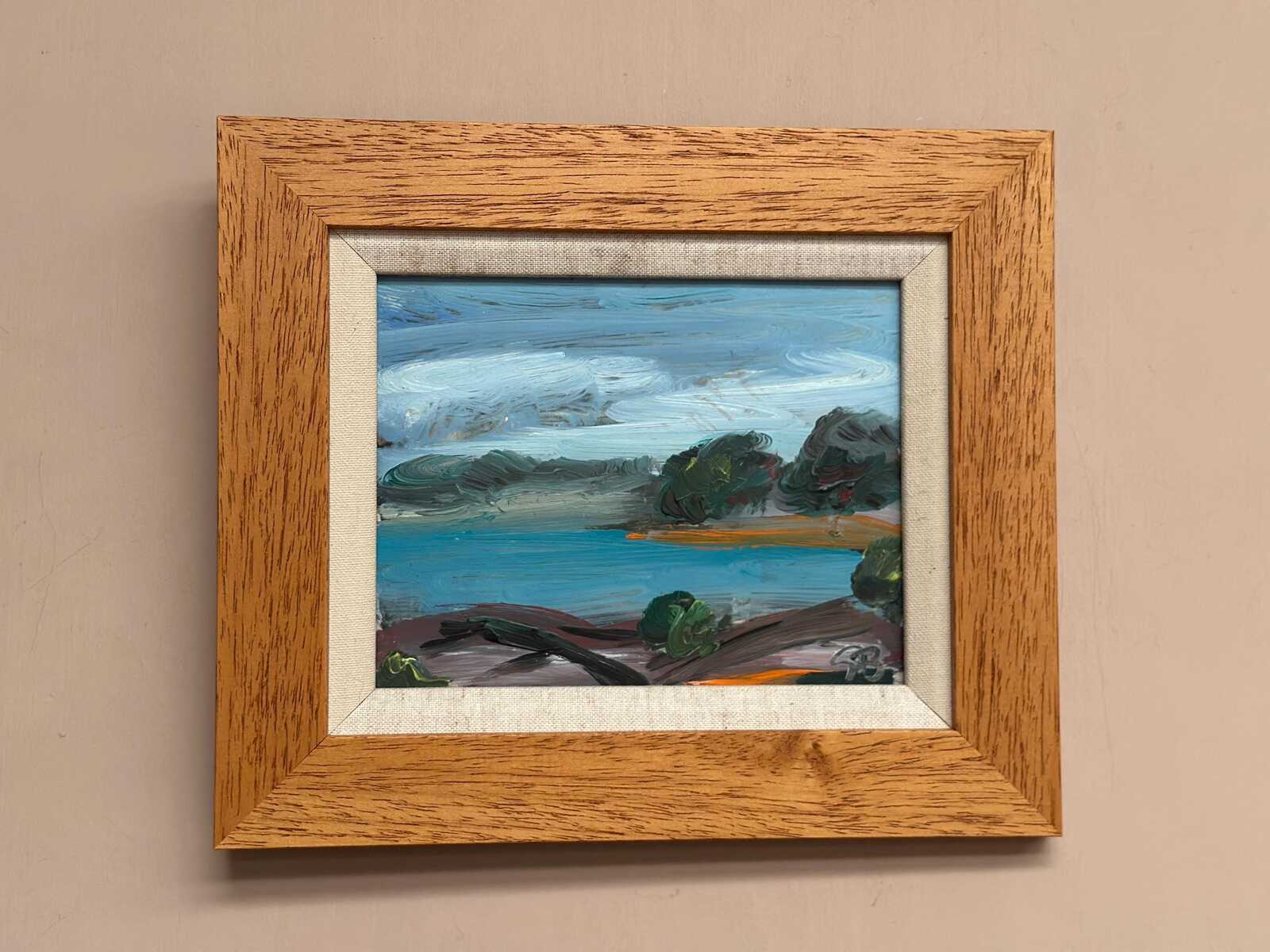“Coastal Landscape” by Göran Brunius