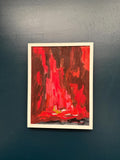 “Abstract Composition in Red” by Rune Pettersson