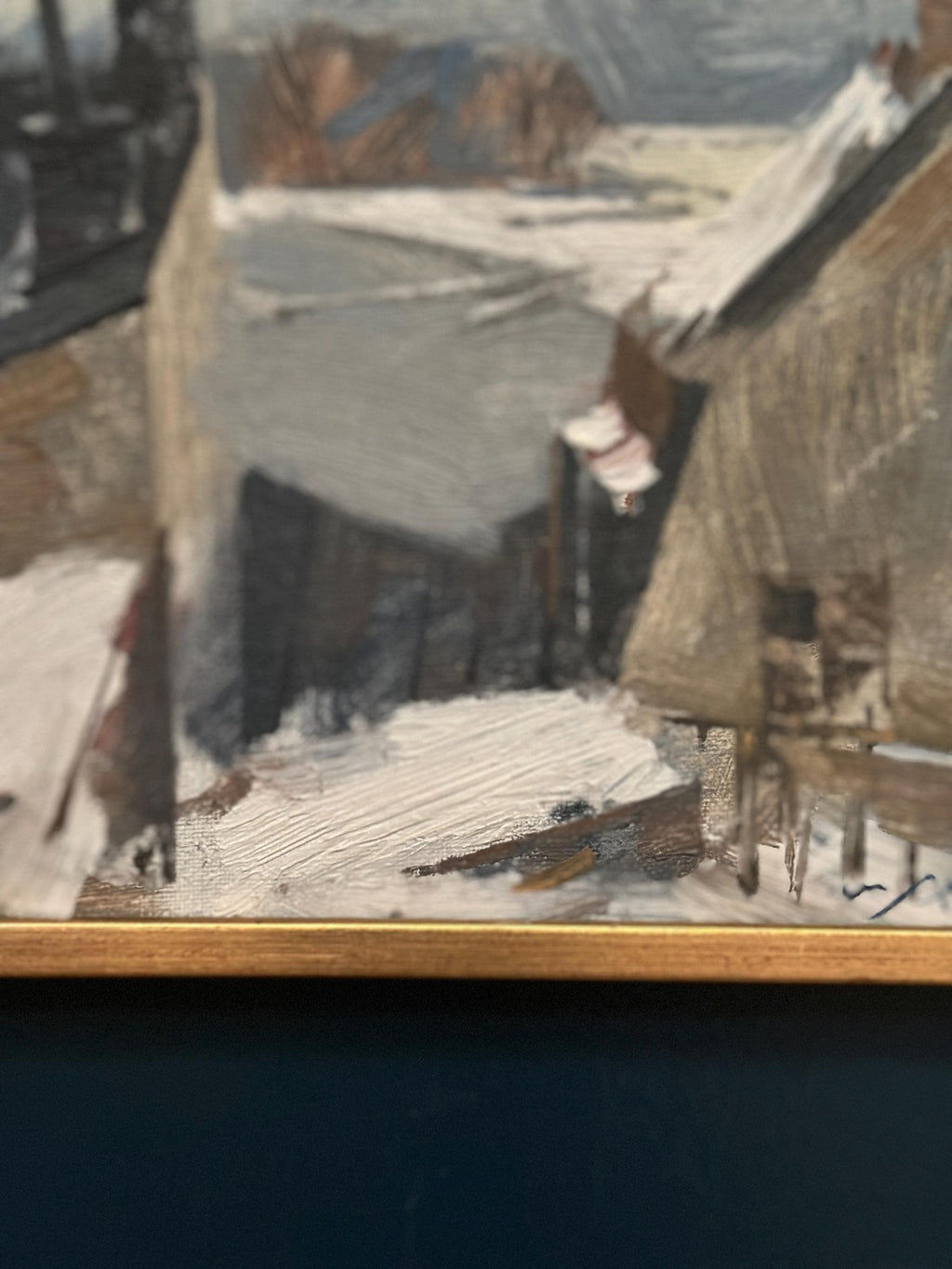 “Rooftops” by Adrian van Arkel (1924–2006)