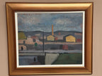 “Buildings and Chimney” by Åke Winnberg