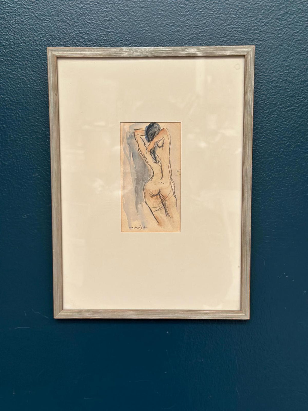 “Nude Study” by Helge W. Högbom